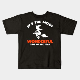 Its The Most Wonderful Times Of The Year Halloween Costume Kids T-Shirt